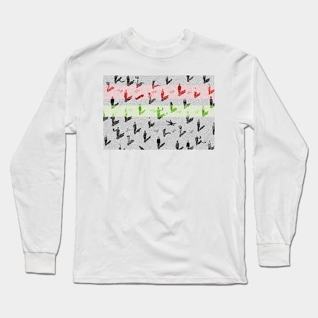 MERRY XMAS Long Sleeve T-Shirt by arxitrav